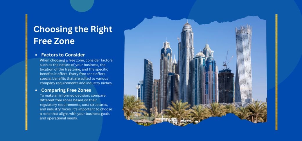 Choosing the Right Free Zone 1