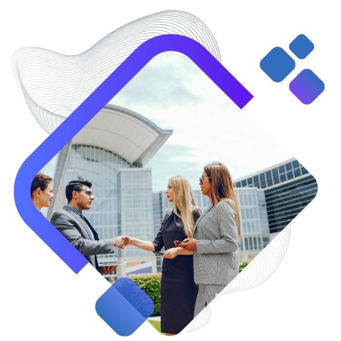 Business consultant shaking hands with a client for Corporate Tax solution in a modern office