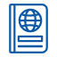 Passport clearance icon