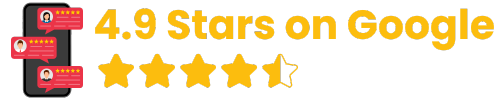 4.9 Stars on Google 1