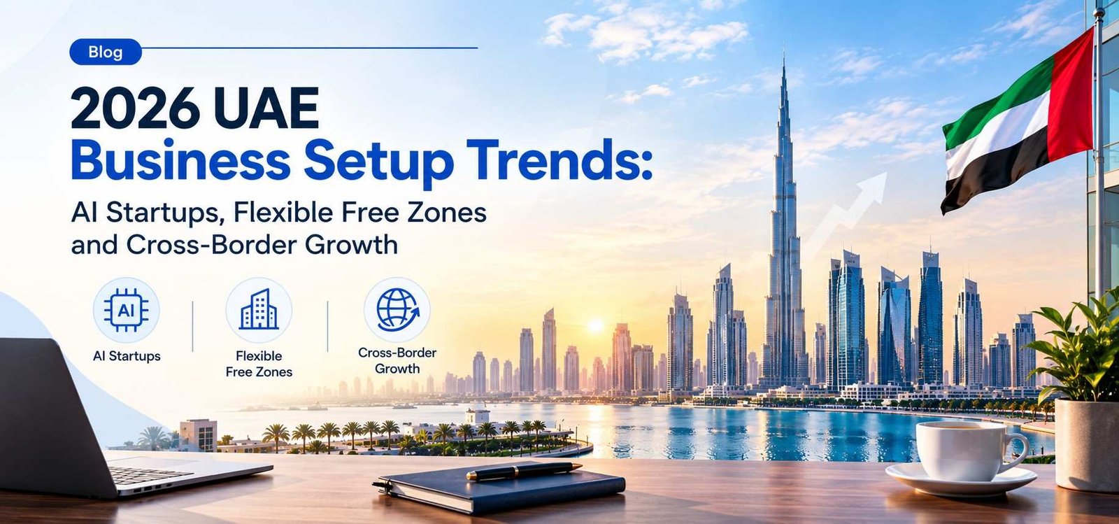 2026 UAE Business Setup Trends: AI Startups, Flexible Free Zones and Cross-Border Growth 1 2026 UAE business setup trends for entrepreneurs