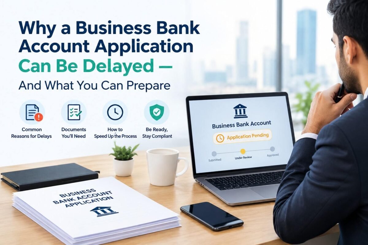Why a Business Bank Account Application Can Be Delayed — And What You Can Prepare