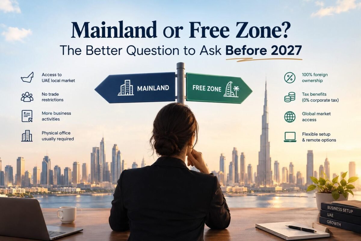Mainland or Free Zone? The Better Question to Ask Before 2027