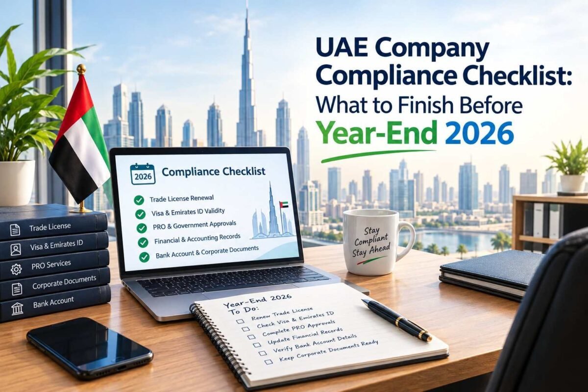 UAE company compliance checklist